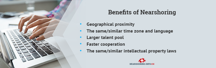 benefits of nearshore development services