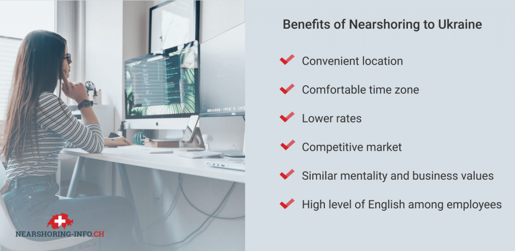 nearshore oursourcing to Ukraine benefits