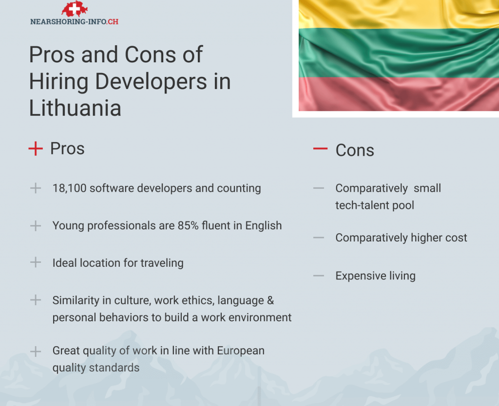 hire developers in lithuania pros and cons