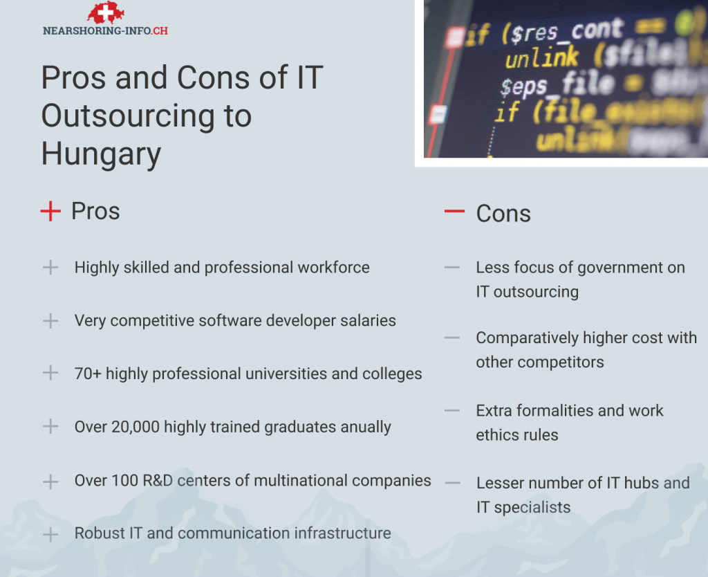 it outsourcing hungary pros and cons